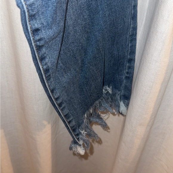 Lane Bryant Distressed Blue Skinny Jeans - Picture 2 of 4